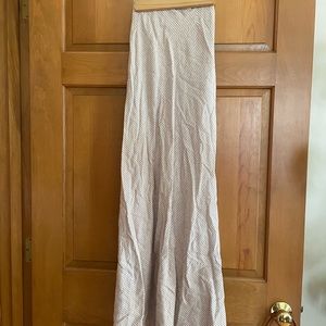 Linen Blend Skirt